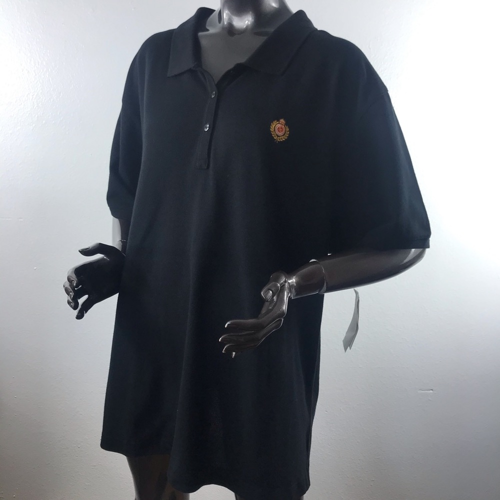 Liz Claiborne Liz Sport Black Polo